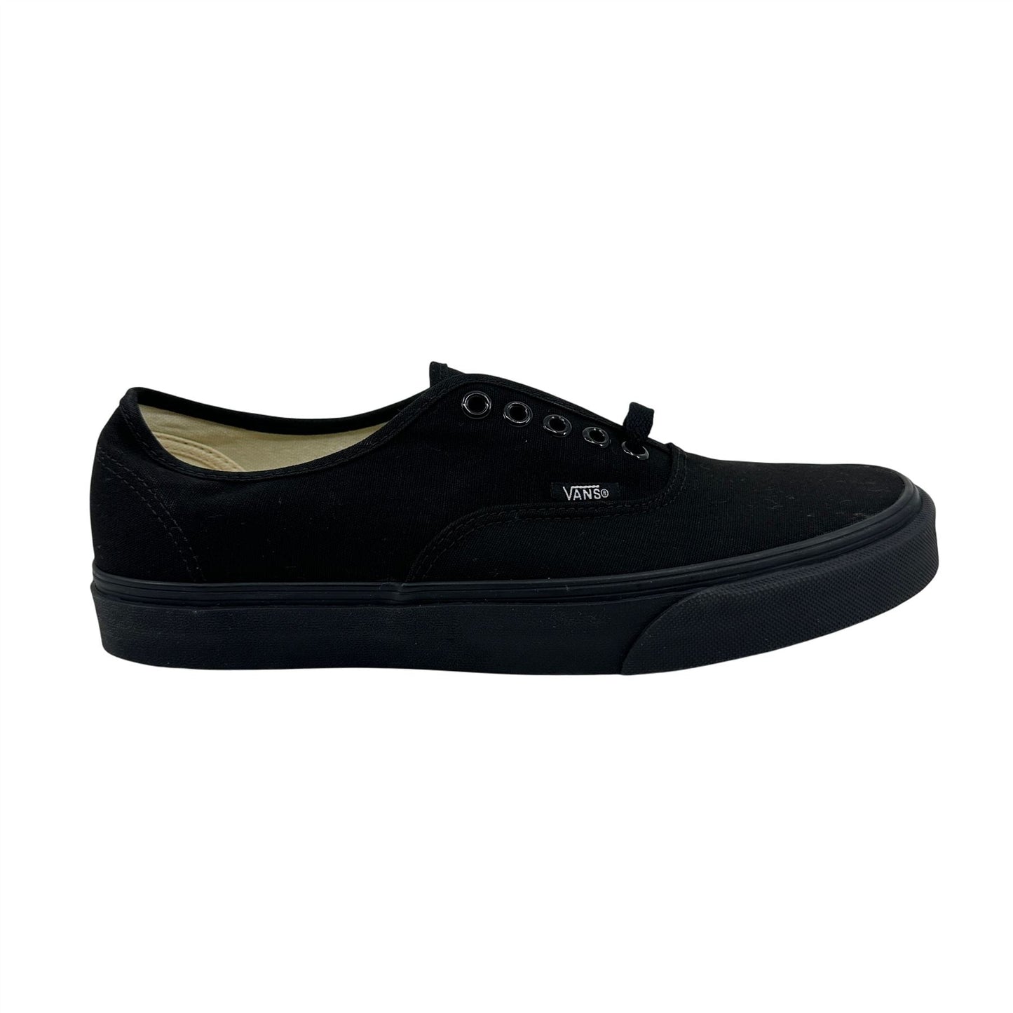 VANS Authentic Triple Black Womens Athletic Sneaker