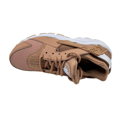 Nike Air Huarache Run Clay White Gum Yellow Womens Athletic Sneaker