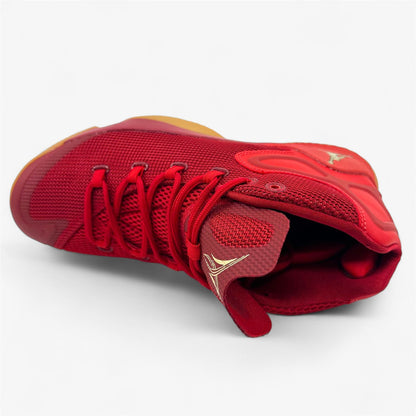 Jordan Melo M12 Gym Red Metallic Gold Mens Athletic Sneaker