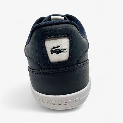 Lacoste Giron Croc SPM Dark Blue White Mens Casual Sneaker