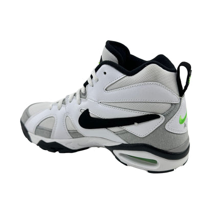 Nike Air Diamond Fury 96 White Black Green Mens Athletic Sneaker