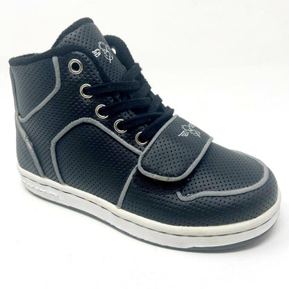 Creative Recreation Cesario Black Silver Youth Kids Sneakers