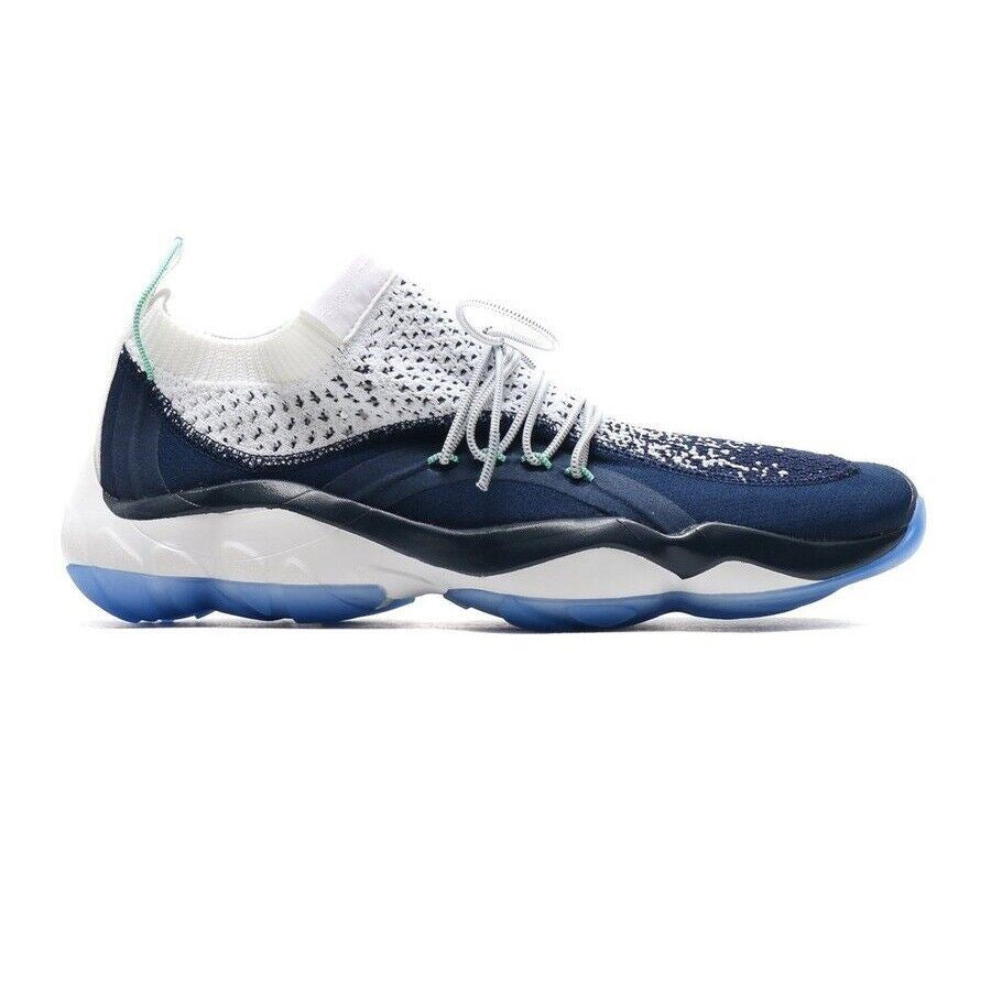 Reebok DMX Fusion HC Collegiate Navy White Gray Mens Trainer Sneakers CM9624