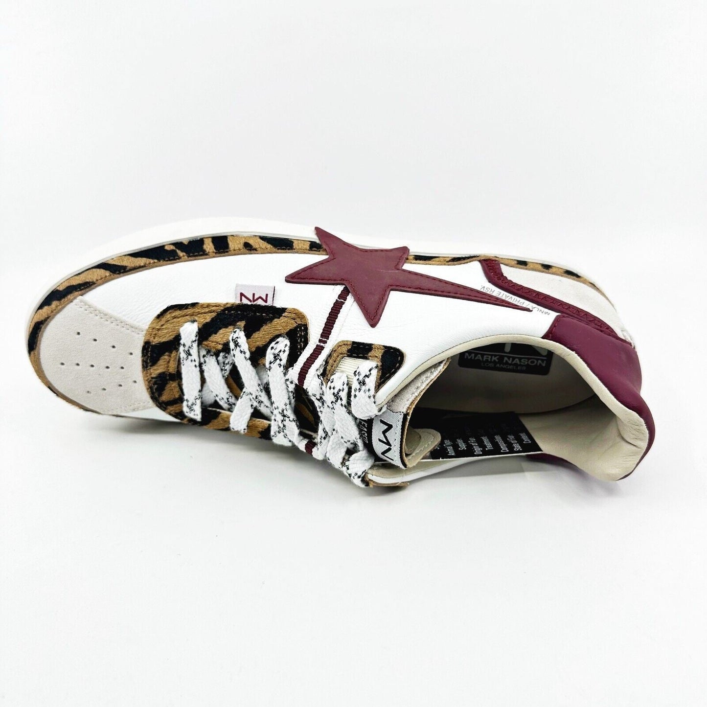 Mark Nason The Stellar Millie White Womens Size 8.5 Athletic Sneakers