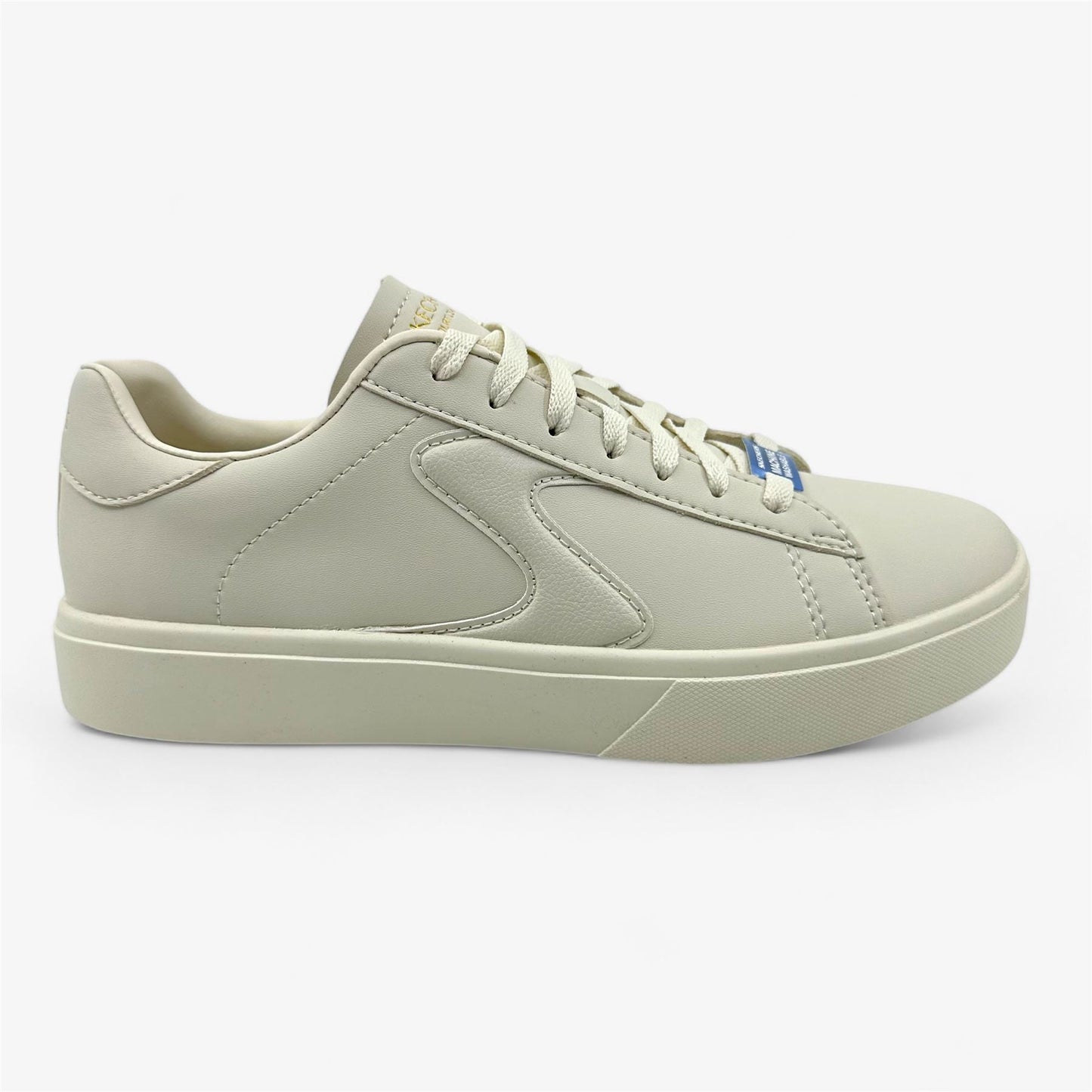Skechers Eden LX Soft Shades Natural Womens Athletic Court Classics Sneaker