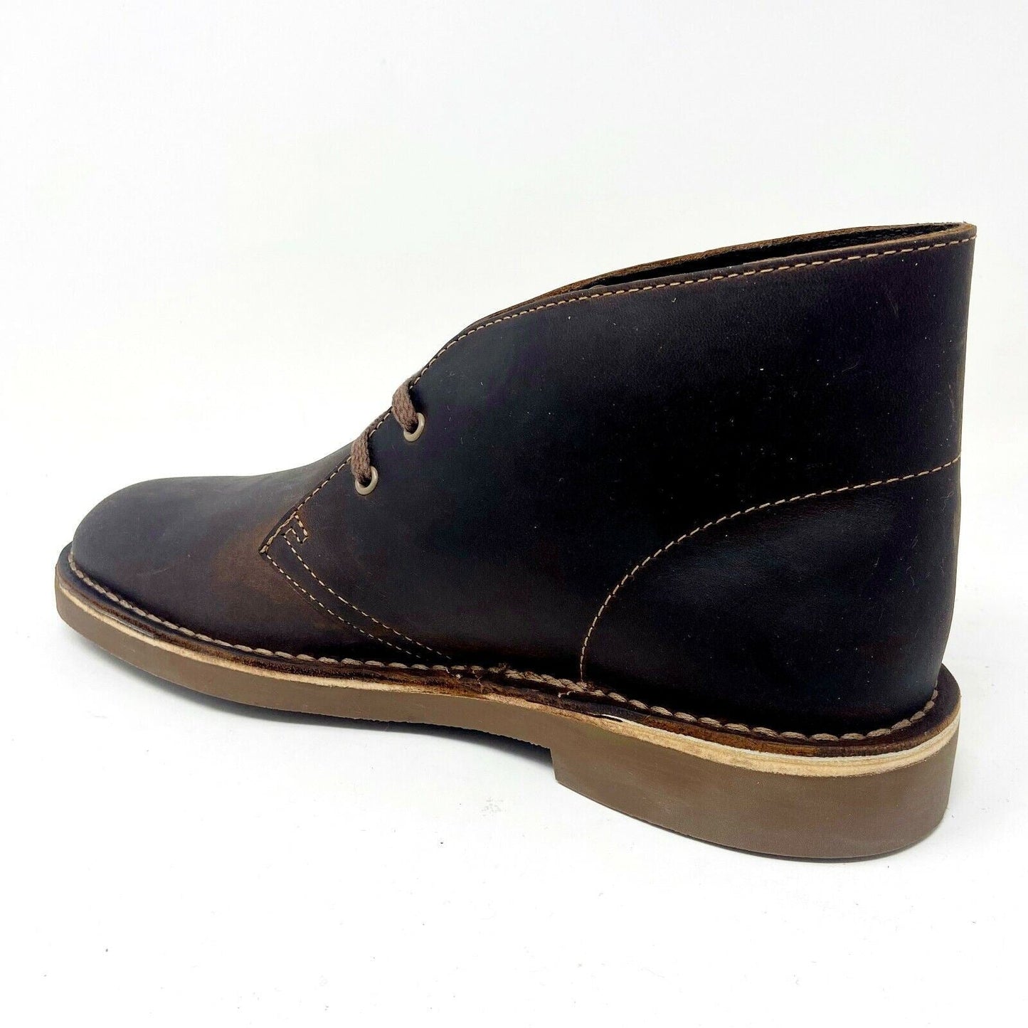 Clarks Originals Bushacre 2 Beeswax Brown Mens Leather Chukka Boots 82286