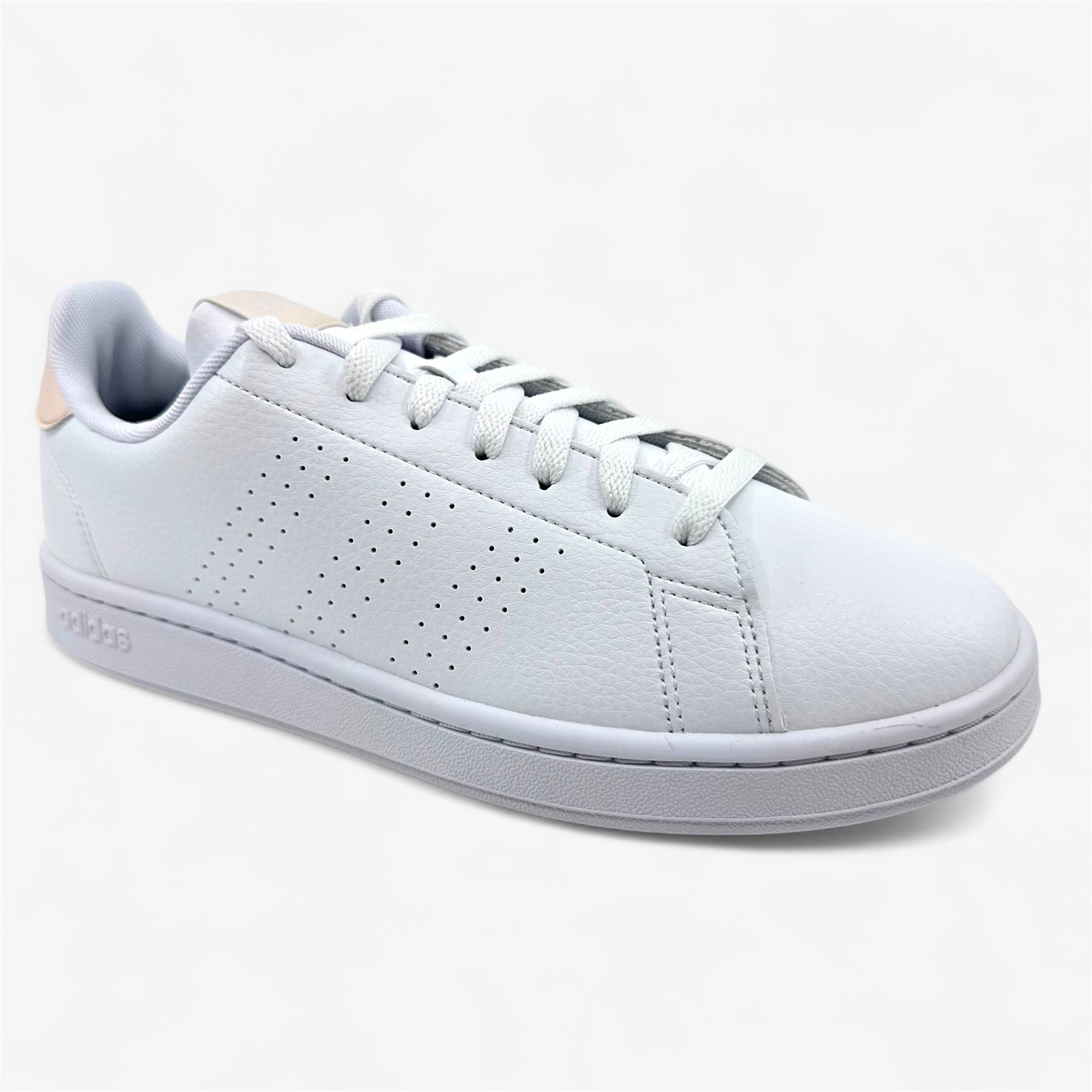 Adidas Advantage White Wonder Quartz Womens Size 9 Athletic Sneaker