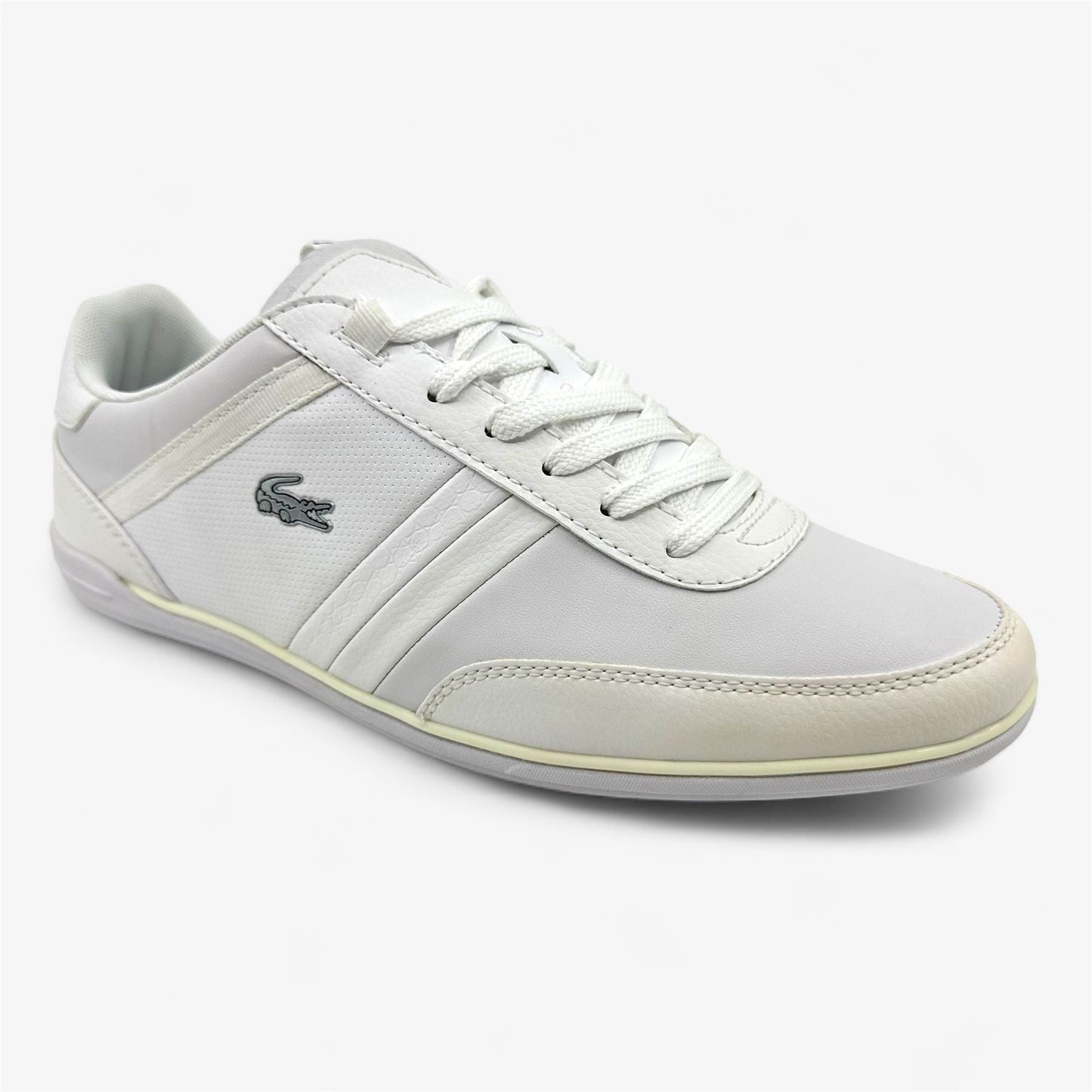Lacoste Giron Croc SPM White Mens Casual Sneaker