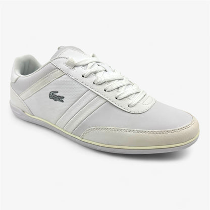 Lacoste Giron Croc SPM White Mens Casual Sneaker