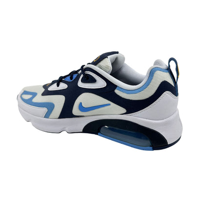 Nike Air Max 200 White University Blue Mens Athletic Sneaker