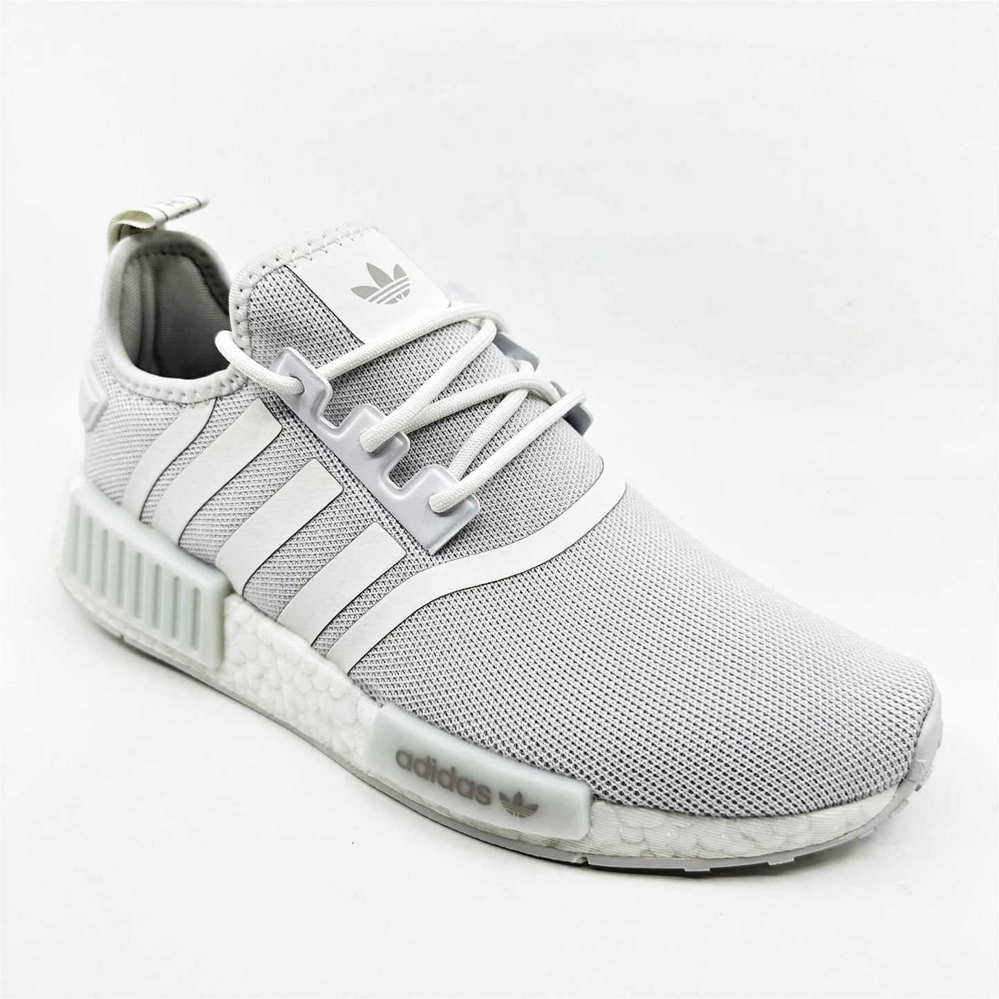 adidas NMD R1 Primeblue Cloud White Grey Unisex Kids Athletic Sneaker H02334