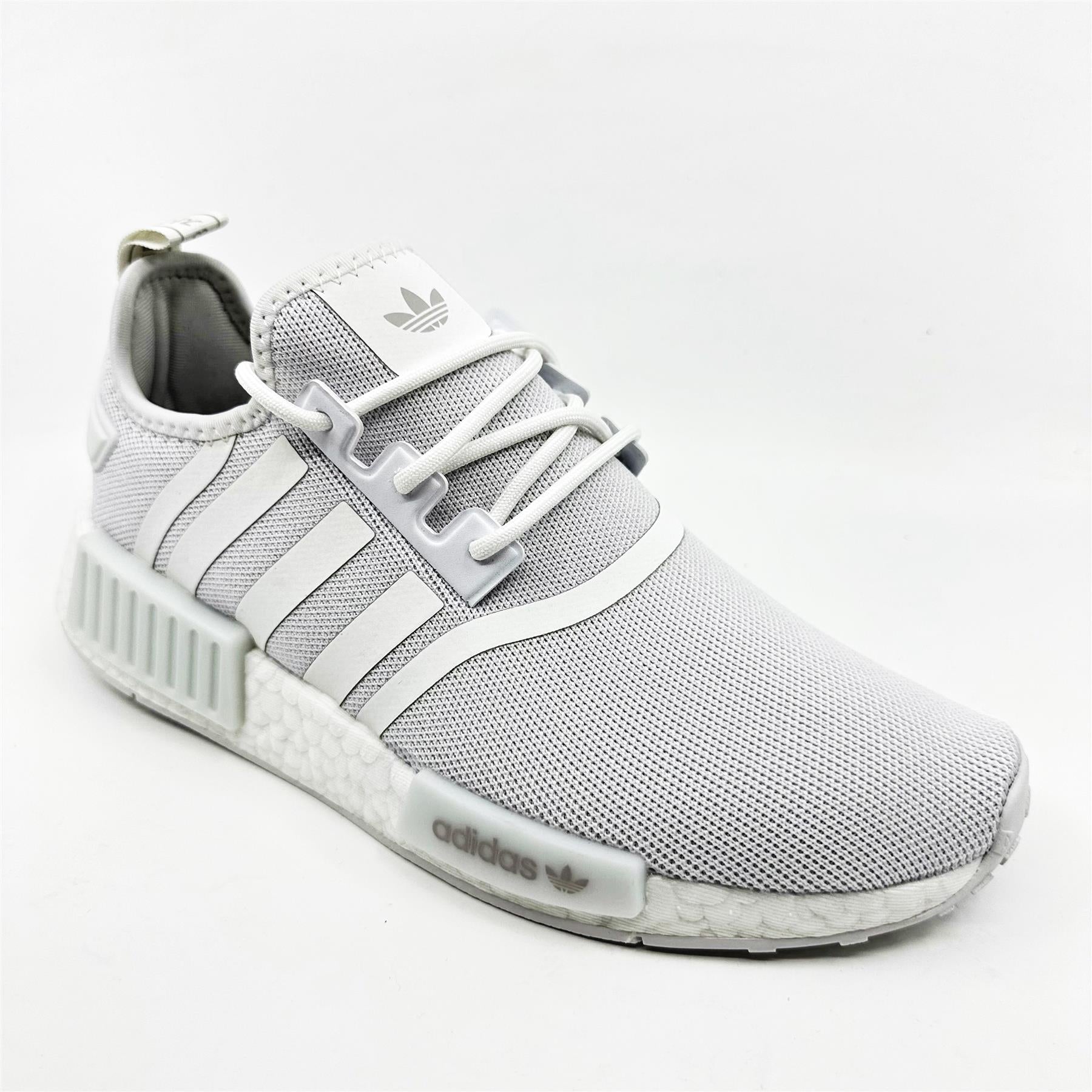 adidas NMD R1 Primeblue Cloud White Grey Unisex Kids Athletic Sneaker H02334