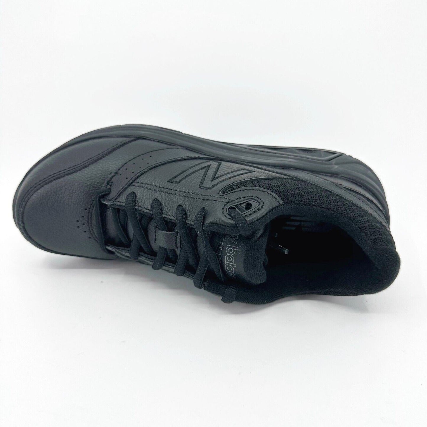 New Balance 928v3 Black Leather Womens Size 7 AA Sneakers WW928BK3