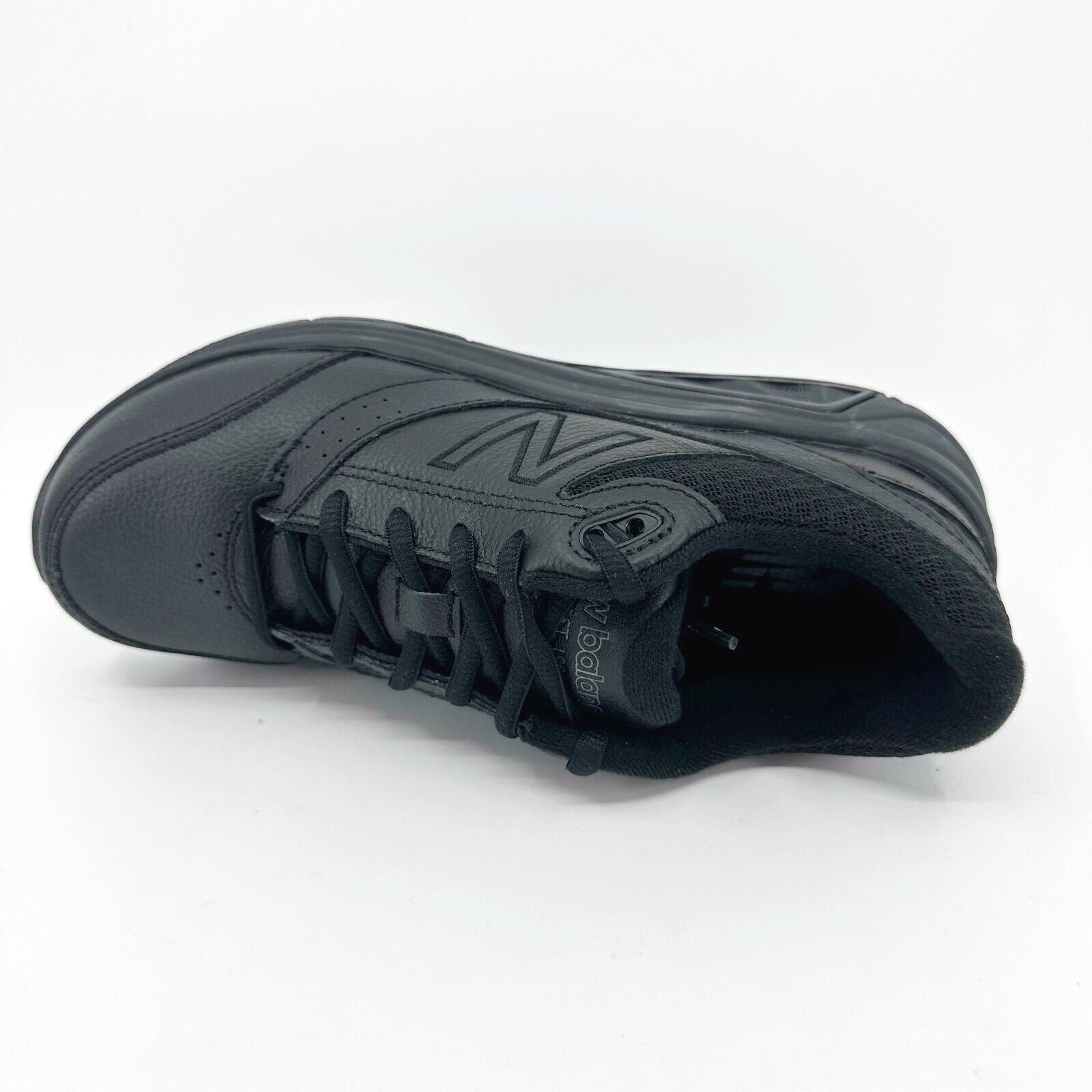 New Balance 928v3 Black Leather Womens Size 7 AA Sneakers WW928BK3