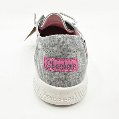 Skechers Skippers Chill Day Gray Kids Girls Size 13 Sneakers