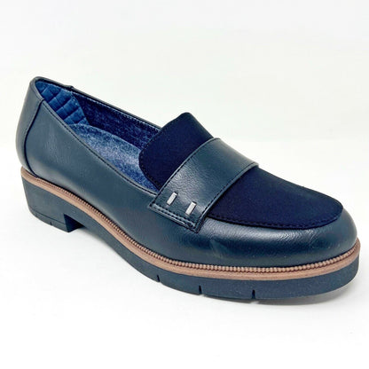Dr Scholl's Grow Up Black Womens Slip On Casual Loafers G4585M2001