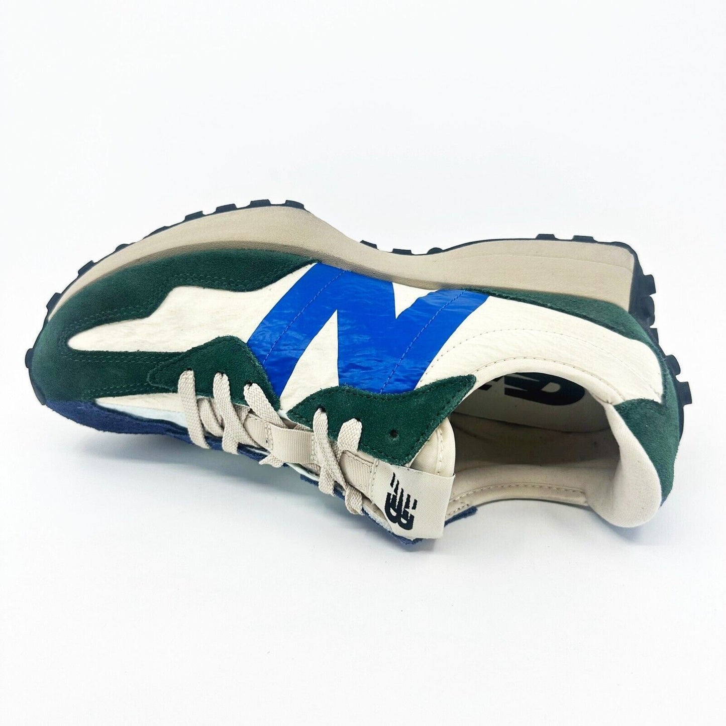 New Balance 327 Forest Green Serene Blue Mens Lifestyle Sneakers MS327VB