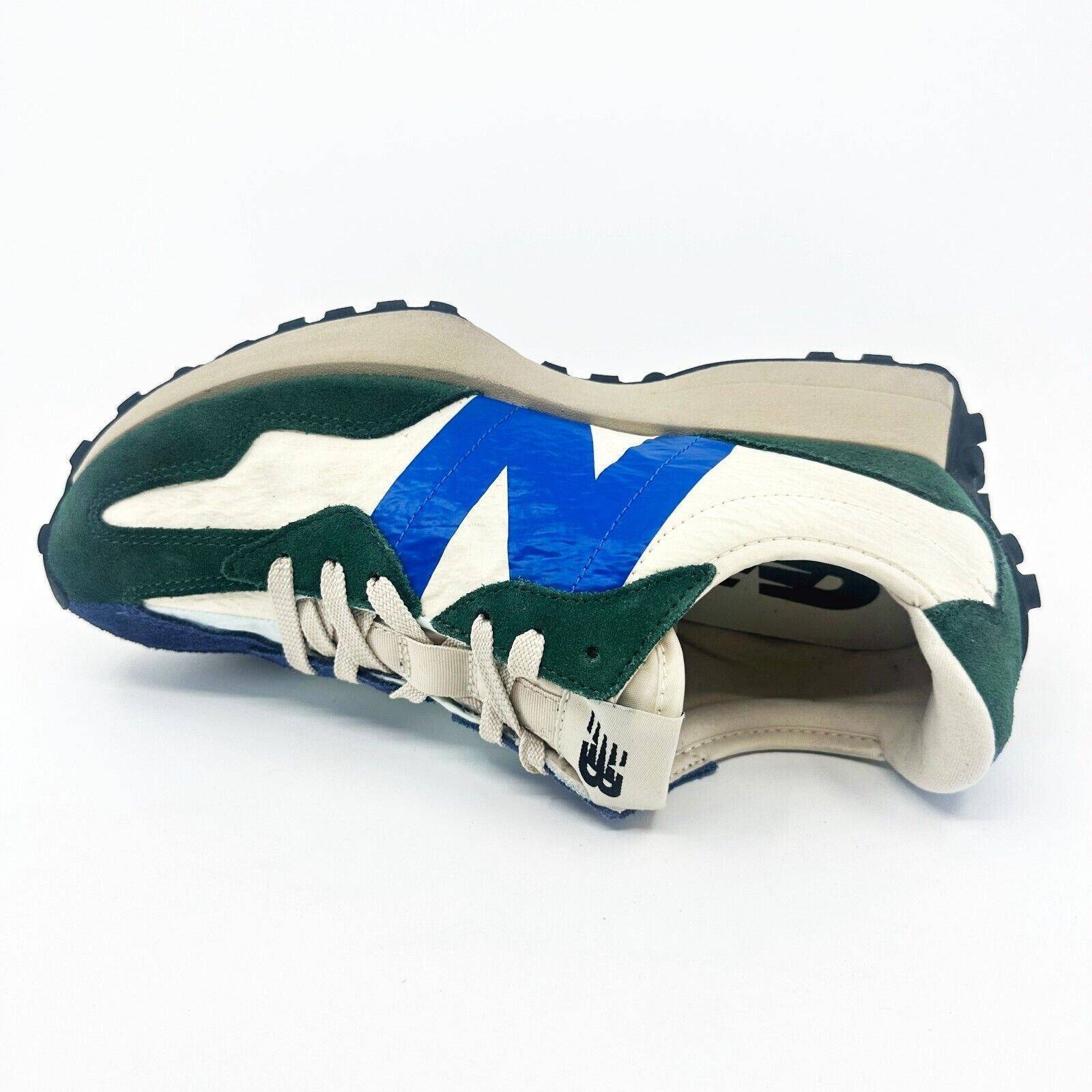 New Balance 327 Forest Green Serene Blue Mens Lifestyle Sneakers MS327VB