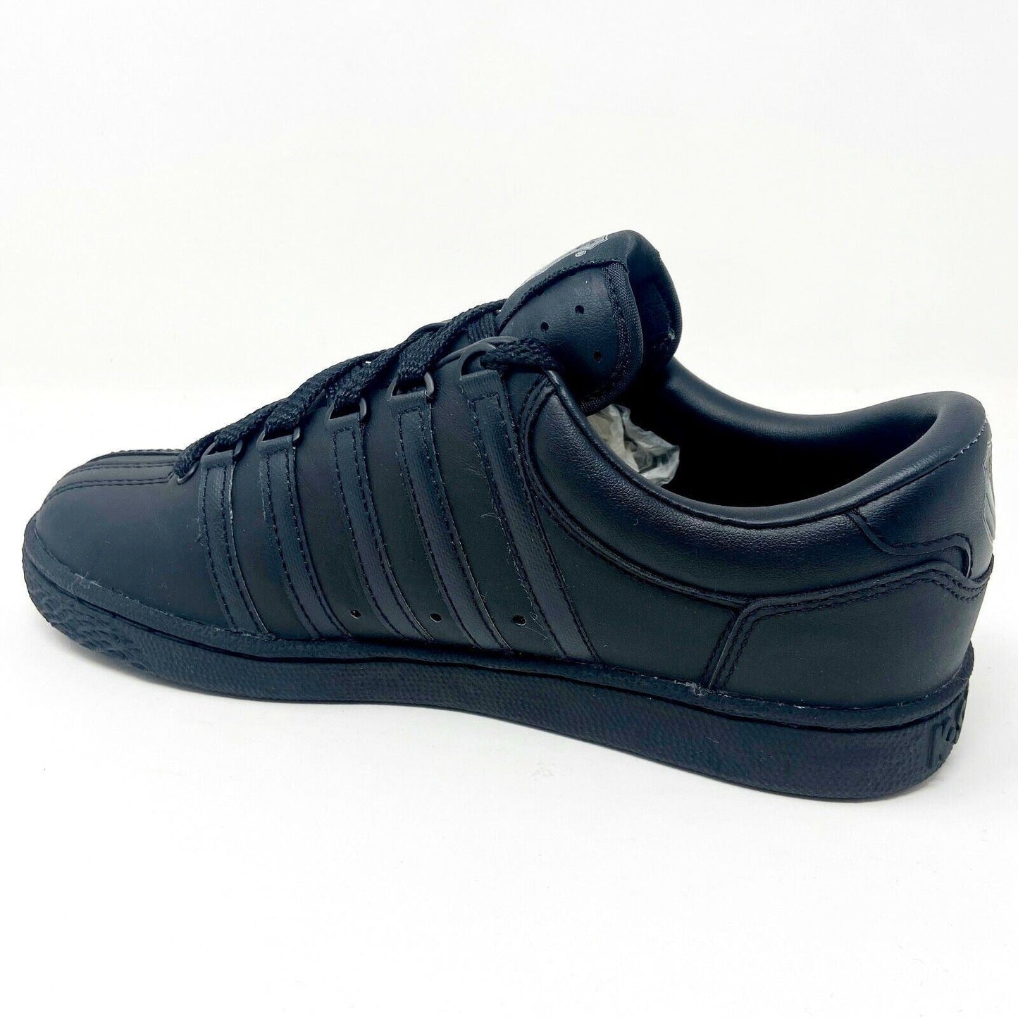 K-Swiss Classic Triple Black Varsity Kids Shoes Sneakers 80144