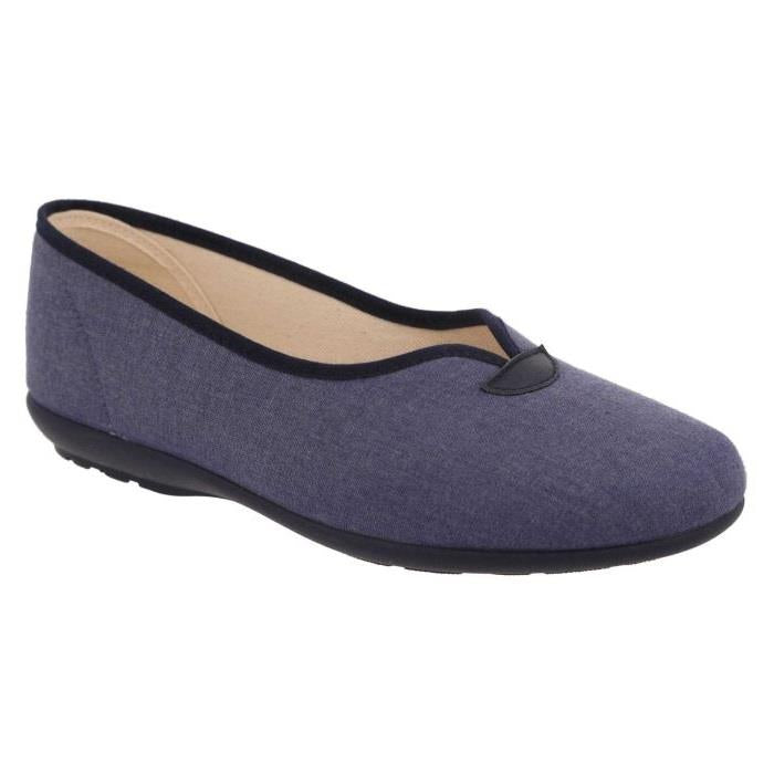 Women's Wide Fit DB Isobelle Canvas Shoes