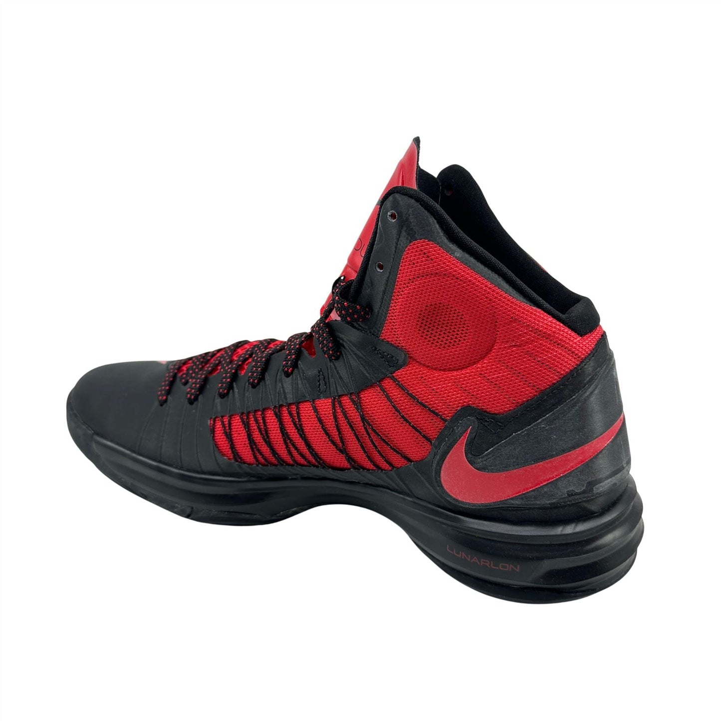 Nike Hyperdunk Black University Red Mens Athletic Sneaker