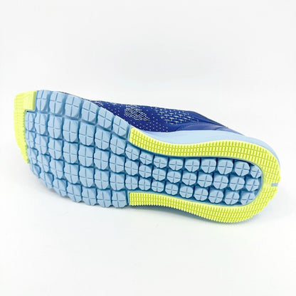 Reebok Print Smooth Clip Ultraknit Shadow Blue Womens Running Shoes BS5135