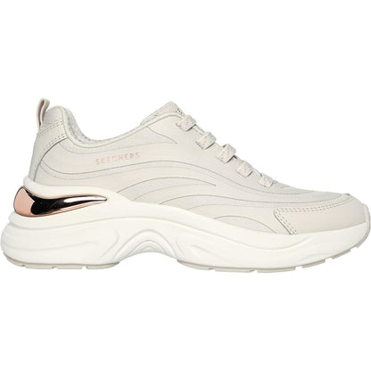 Women's Wide Fit Skechers 177575 Hazel Step N Flow Trainers