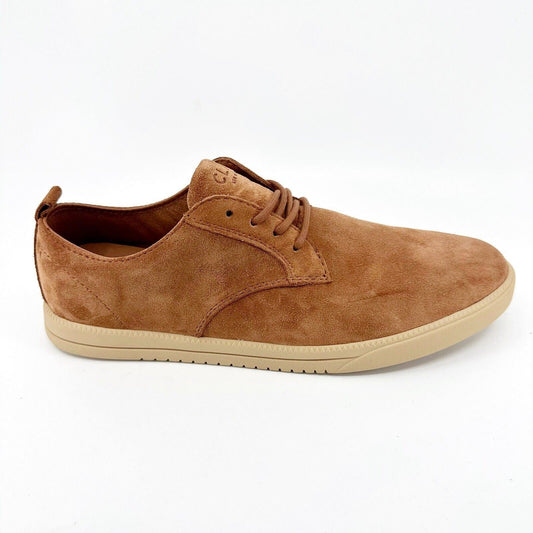 Clae Ellington Blowfish Brown Mens Casual Suede Premium Sneakers