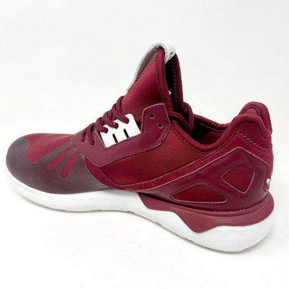 Adidas Originals Tubular Runner Burgundy White Mens Trainers Sneakers B41274