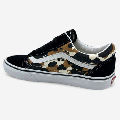 VANS Old Skool Cow Multi Color Womens Athletic Sneaker