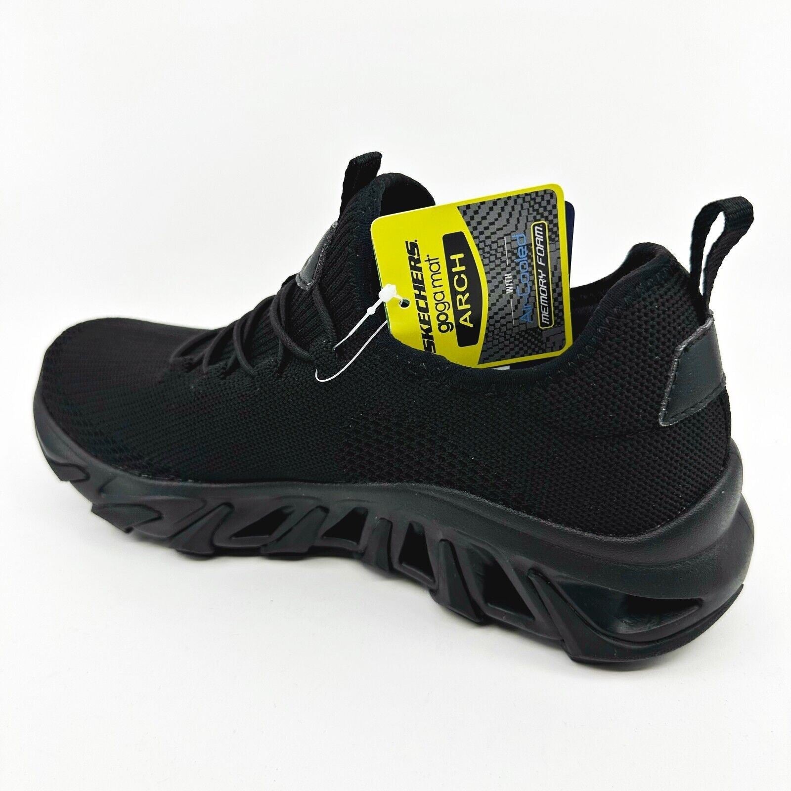 Skechers Streetwear Flex Conway Lawler Black Mens Glide Step Sneakers