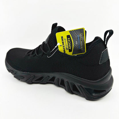 Skechers Streetwear Flex Conway Lawler Black Mens Glide Step Sneakers