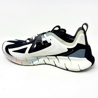 Reebok Zig Kinetica Concept Type 1 White Black Mens Running Sneakers EG8914