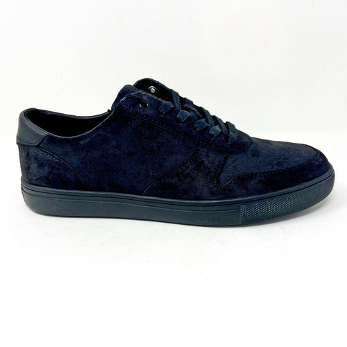 Clae Gregory SP Black Waxed Suede Mens Size 7 Premium Casual Sneakers