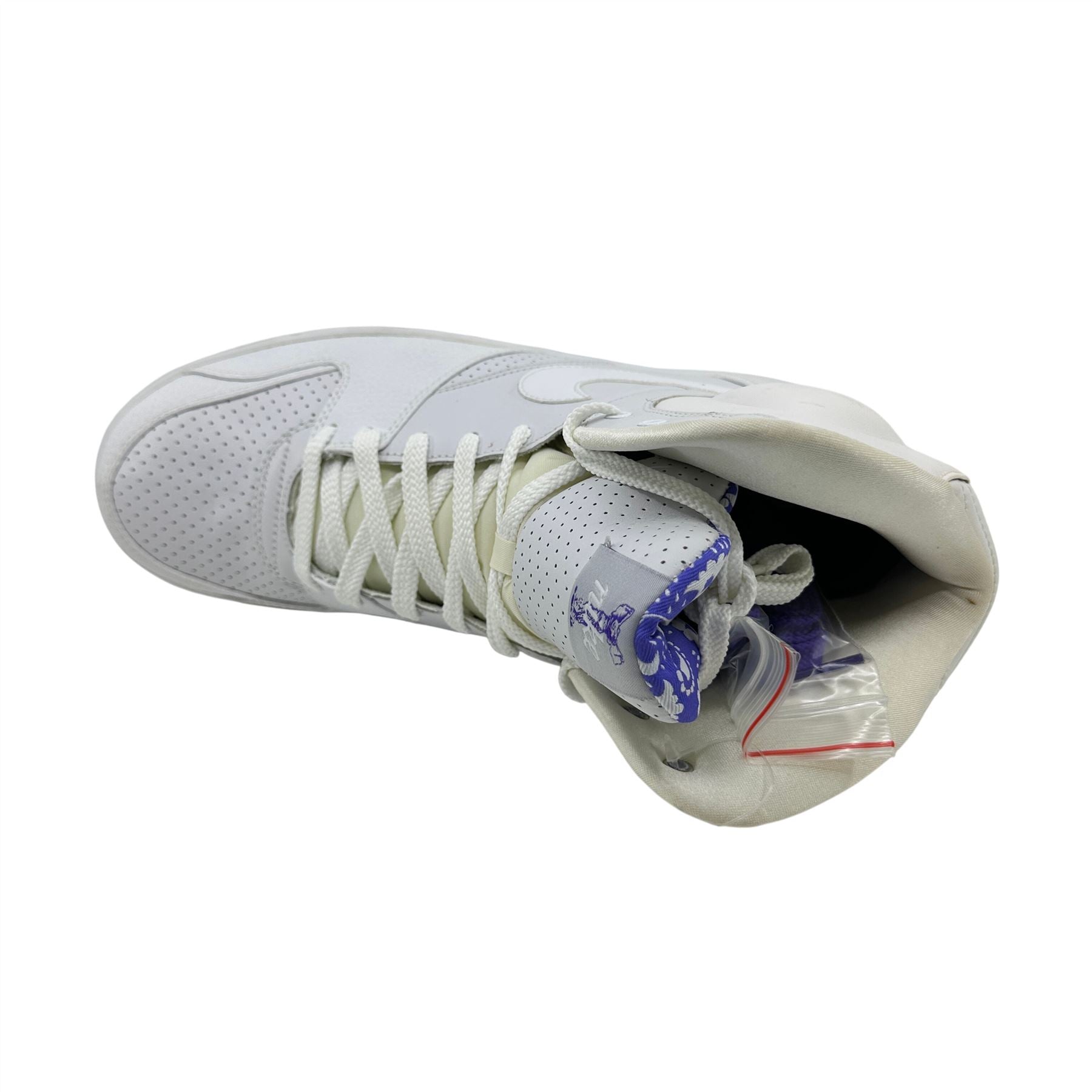 Nike RT1 High White Purple Gray Mens Athletic Sneaker