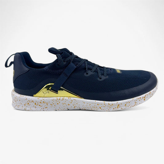 PUMA x PTC Laguna Fusion Navy Blazer Team Gold Womens Spikeless Golf Shoes