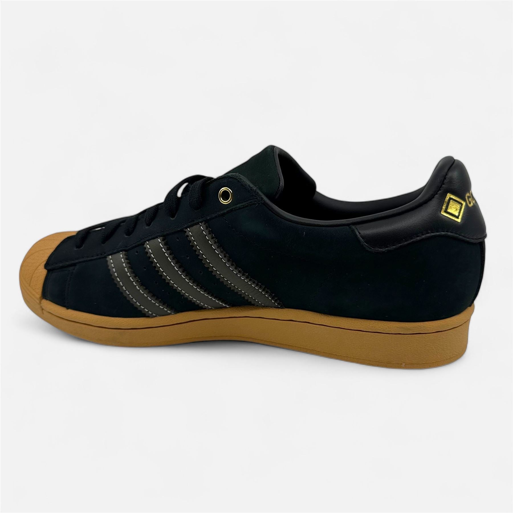 Adidas Superstar GTX Black Gum Mens Athletic Gore-Tex Sneaker