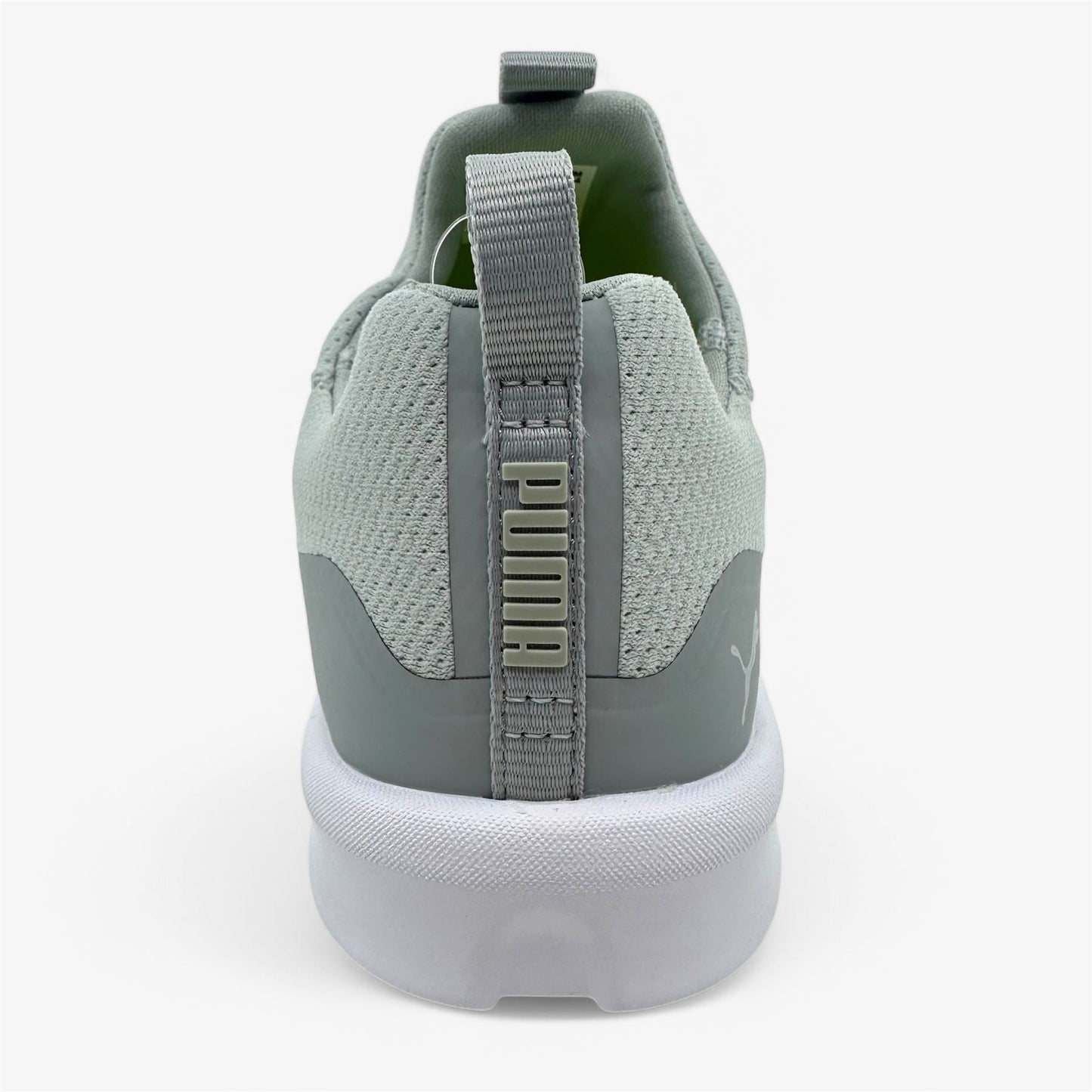 PUMA Laguna Fusion Slip On High Rise Silver Womens Spikeless Golf Shoes