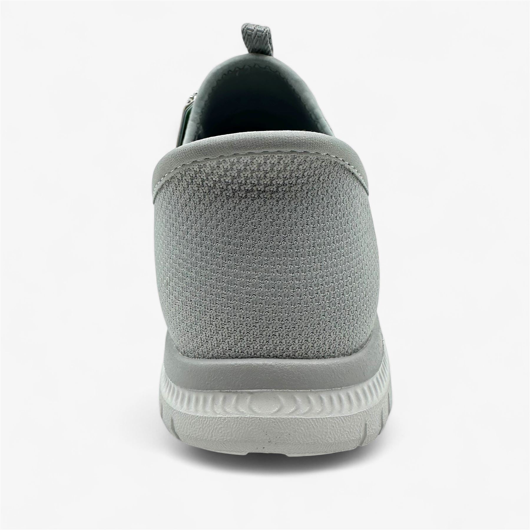 Skechers Virtue Glow Gray Womens Athletic Sneaker