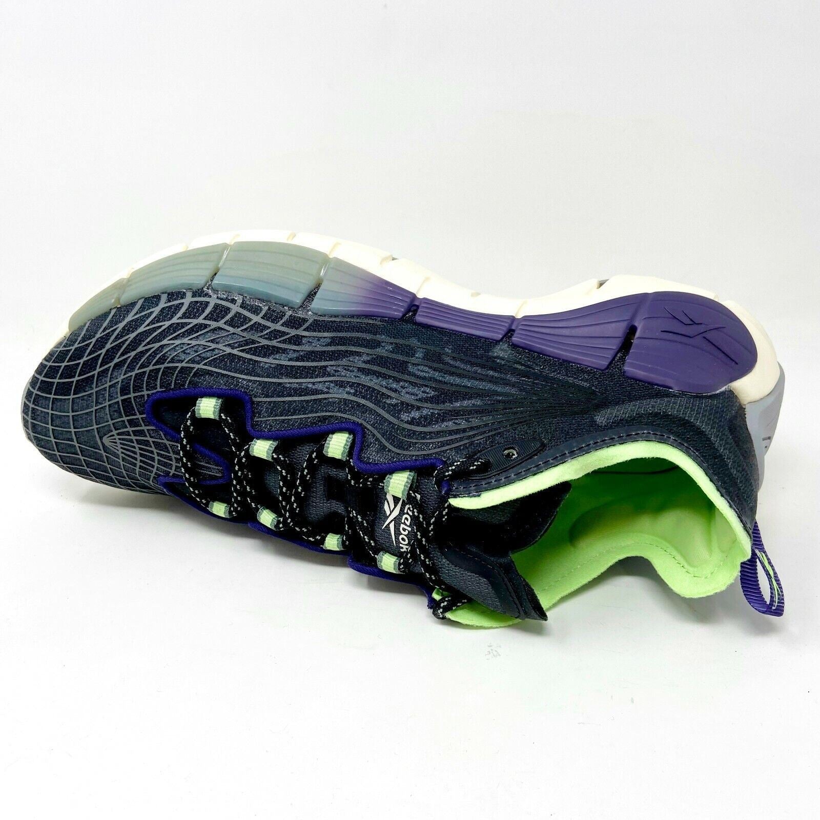 Reebok Zig Kinetica II Core Black Orchid Mint Womens Running Shoes FX9405