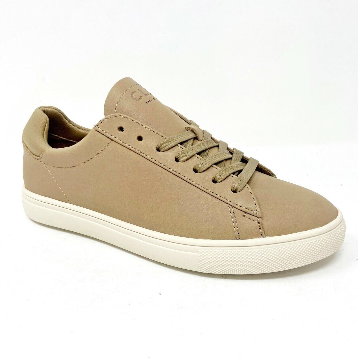 Clae Bradley Oyster Tan Mens Premium Casual Sneakers