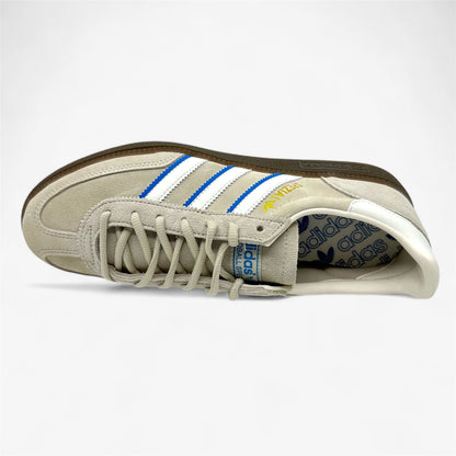 Adidas Handball Spezial Aluminum Bright Blue Mens Size 8 Athletic Sneaker