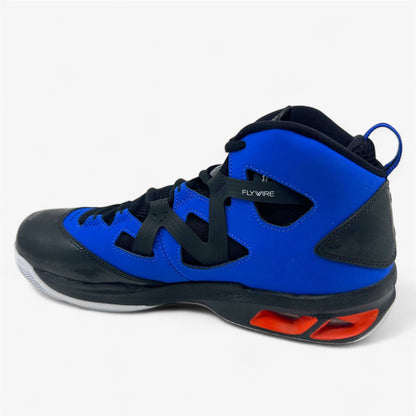 Jordan Melo M9 Game Royal White Black Orange Mens Size 9.5 Athletic Sneaker