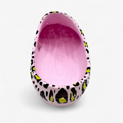 AND1 Bodega Clog Pink Leopard Kids Girls Sandal Clog