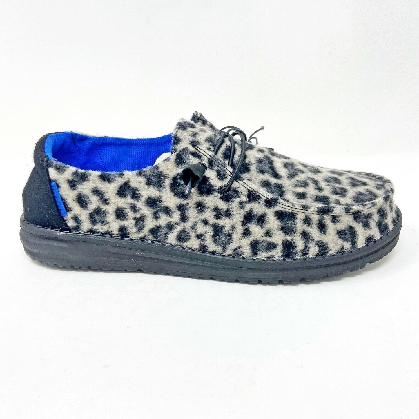 Hey Dude Womens Wendy Wild Cheetah Slip On Comfort Shoes