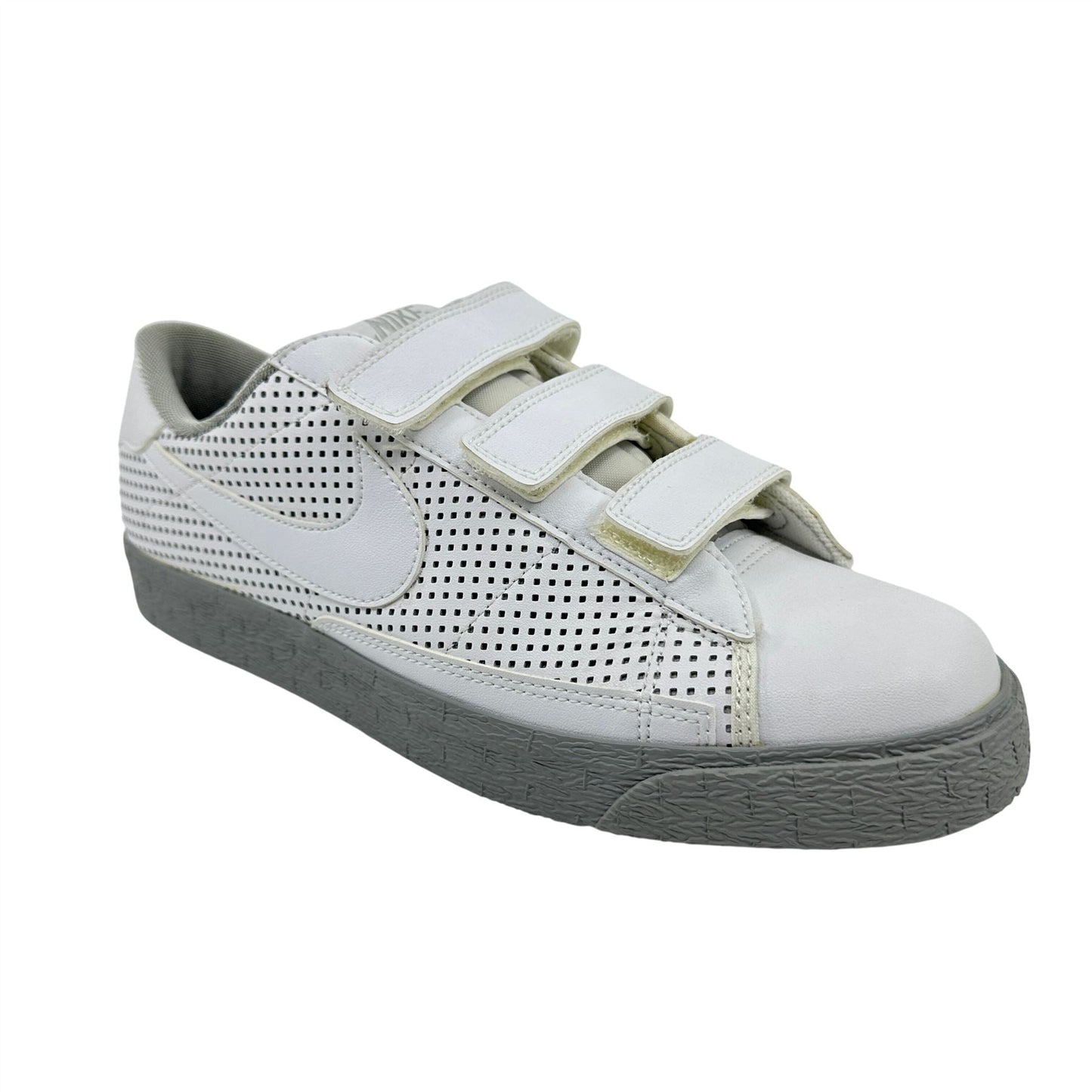 Nike Blazer AC White Metallic Silver Mens Athletic Sneaker
