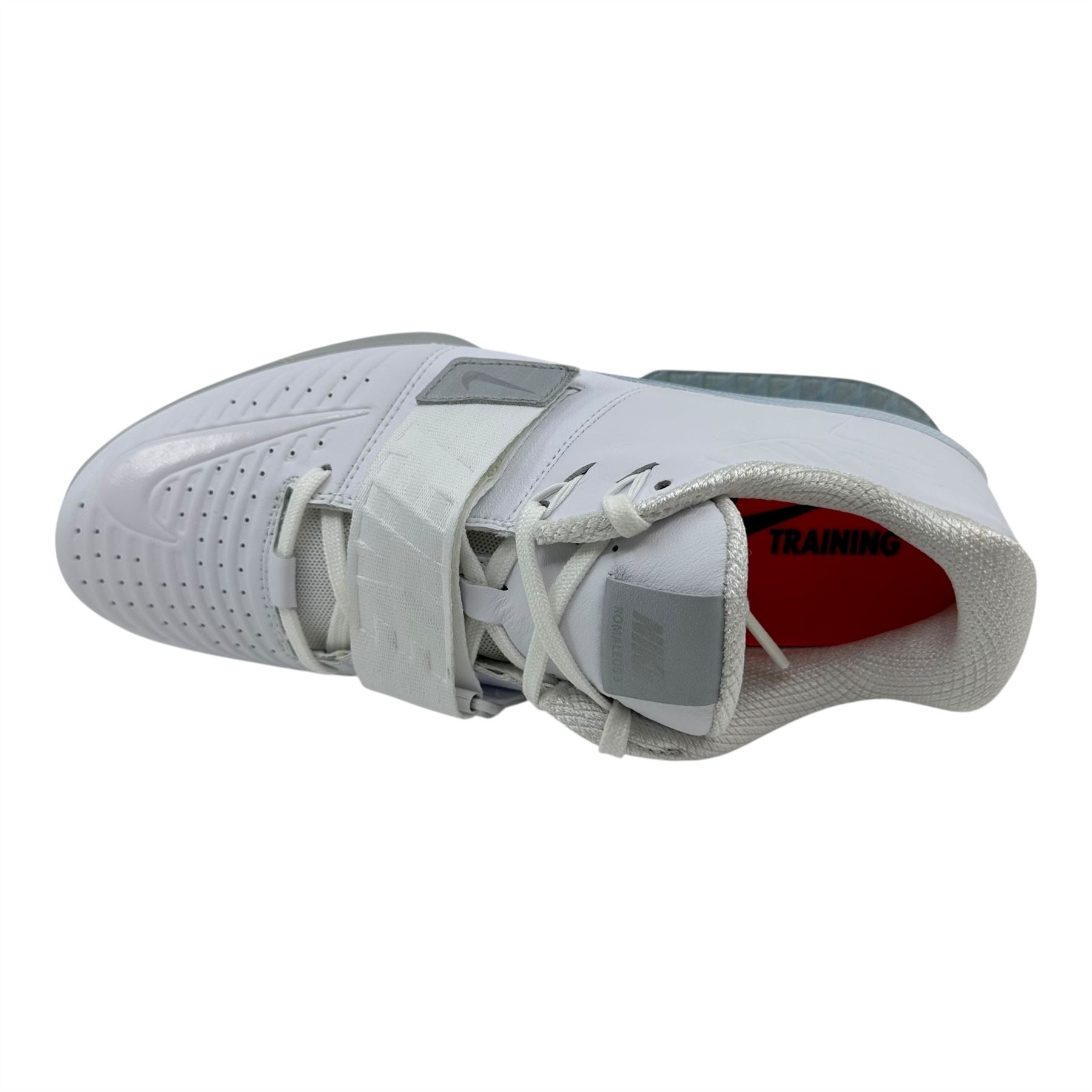 Nike Romaleos 3 XD White Metallic Platinum Mens Athletic Sneaker