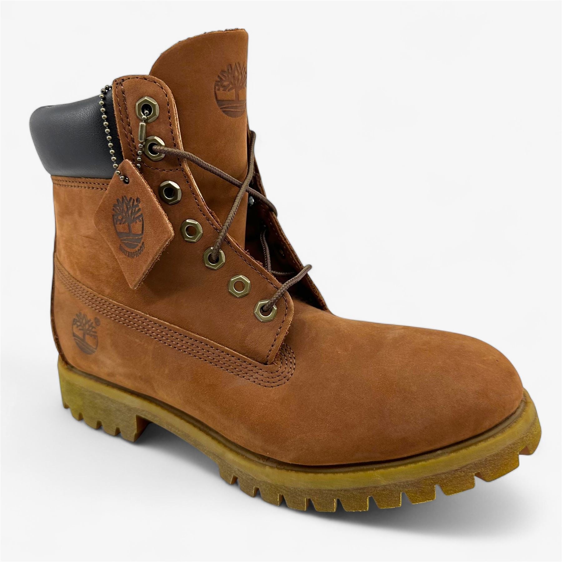 Timberland 6 Inch Premium Brown Mens Boot Waterproof Combat