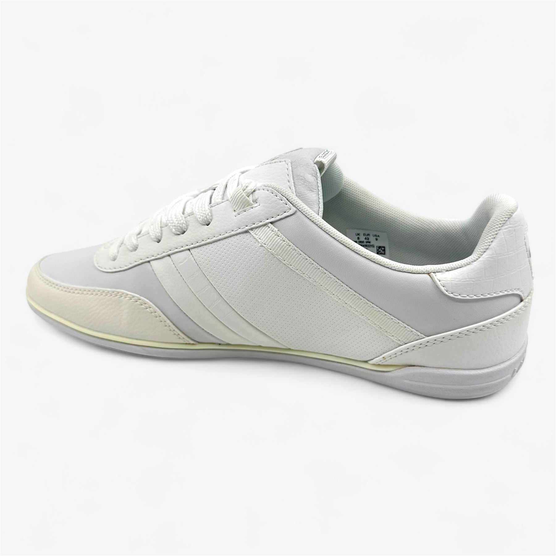 Lacoste Giron Croc SPM White Mens Casual Sneaker