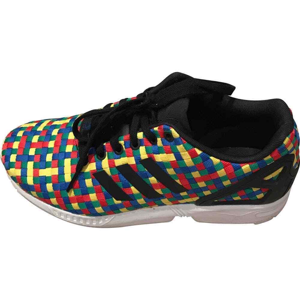 Adidas Originals ZX Flux Multicolor Weave Mens Size 9 Lifestyle Trainers S78345